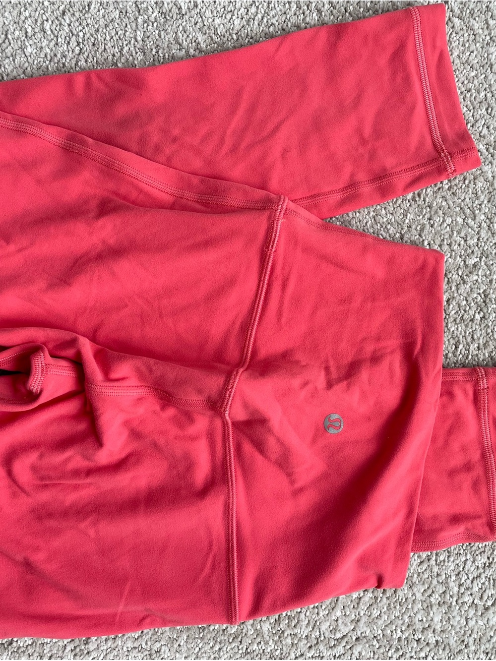 Lululemon Coral Athletic Leggings